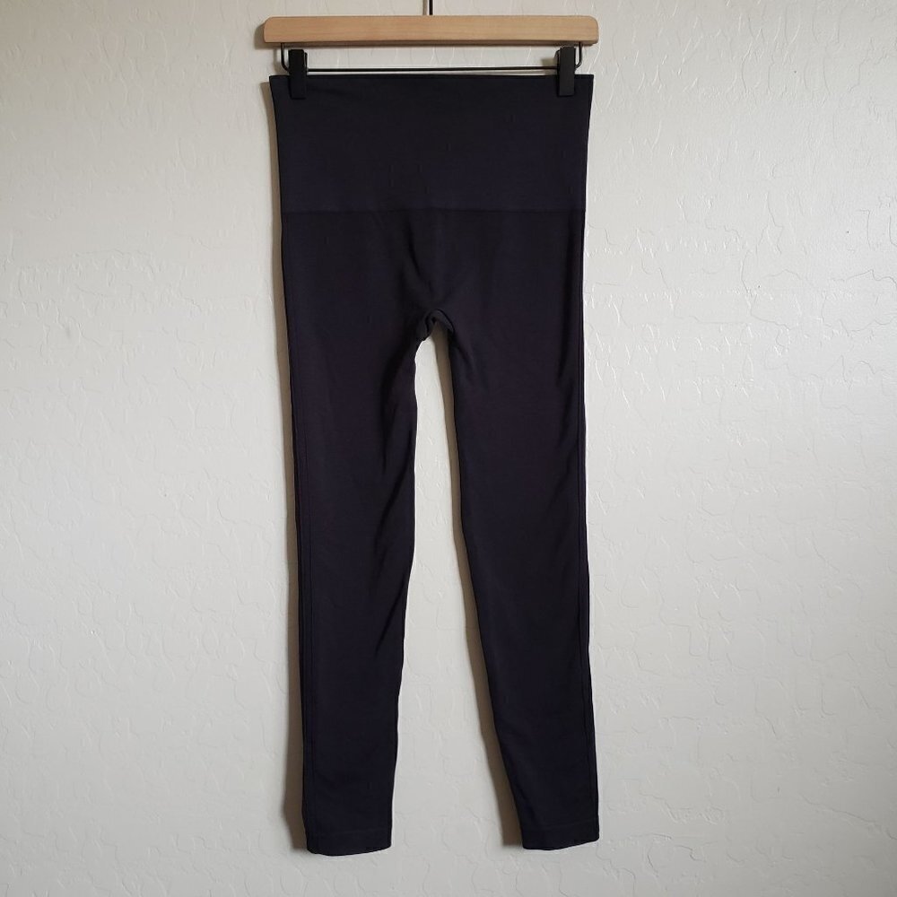 SPANX Look at Me Now Seamless Leggings High-Rise Black Size Women's Large FL3515